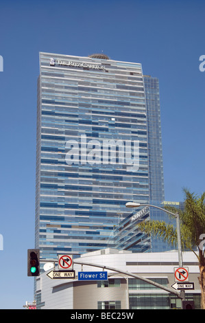 Il Ritz Carlton Hotel nel centro cittadino di Los Angeles Foto Stock