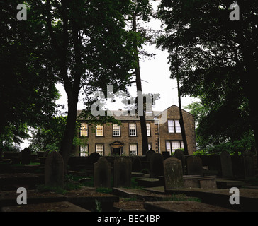 Il Bronte Parsonage Museum Haworth Yorkshire, Inghilterra, Regno Unito Foto Stock