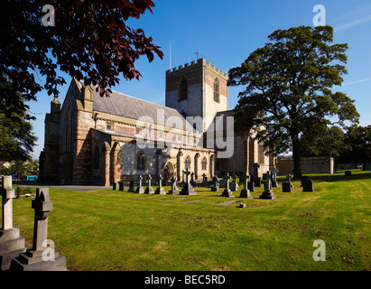 St Asaph Cathedral, St Asaph, Galles del Nord, Regno Unito Foto Stock
