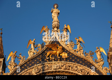 L'Italia, Venezia, Piazza San Marco la Basilica di San Marco Foto Stock