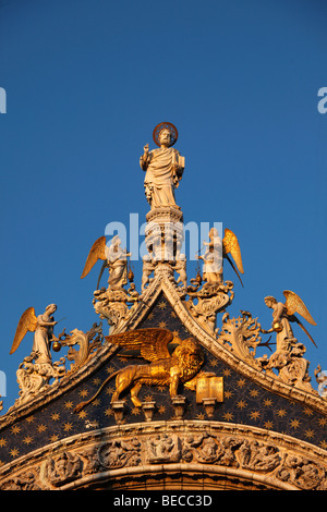 L'Italia, Venezia, Piazza San Marco la Basilica di San Marco Foto Stock