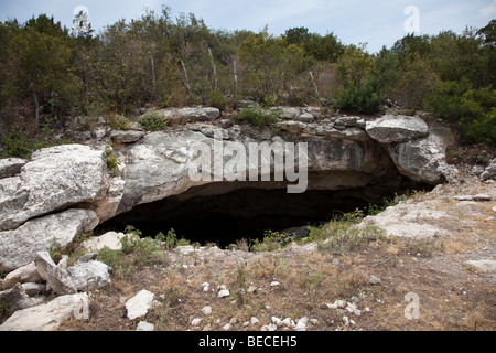 Ingresso di Stuart Pipistrelli Texas USA Foto Stock