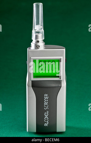 Scanner di alcool, Breathalyzer Foto Stock