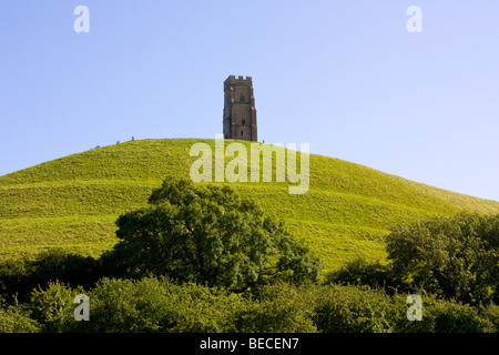 Glastonbury Tor, Somerset England Regno Unito Foto Stock