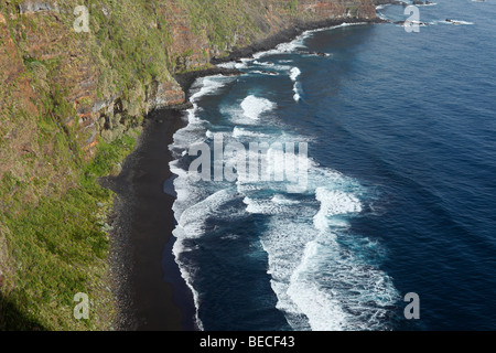 Playa de Nogales, Puntallana, La Palma Isole Canarie Spagna Foto Stock