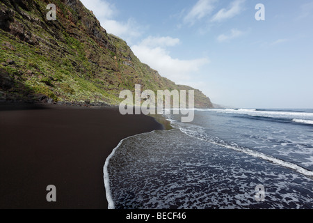 Playa de Nogales, Puntallana, La Palma Isole Canarie Spagna Foto Stock