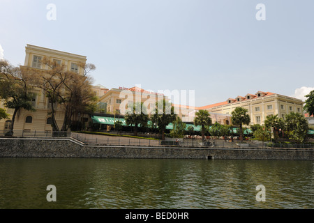 Aisan Civillisations Museum dal fiume Singapore, Singapore Foto Stock