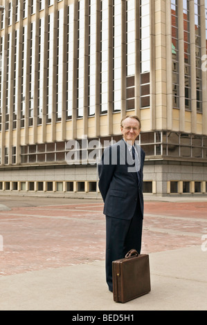 Ritratto di un imprenditore sorridente Foto Stock