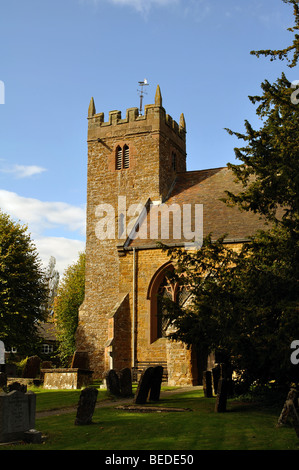 La Chiesa di Santa Maria, Priors Hardwick, Warwickshire, Inghilterra, Regno Unito Foto Stock