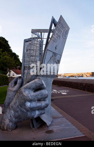 Mappa di Minehead Foto Stock