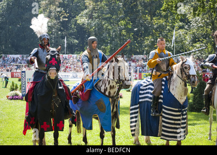 Torneo di cavalieri in strzegom presso HSBC FEI World Cup 2009 Foto Stock