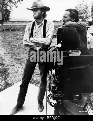 Attore Peter Fonda sul set del film occidentali Foto Stock