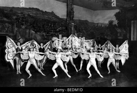 Fotografia storica delle donne del gruppo di ballo Foto Stock