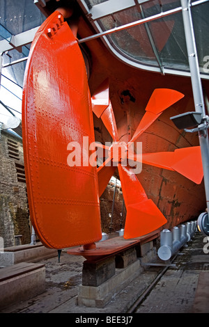 Elica e timone, SS Gt gran bretagna Foto Stock