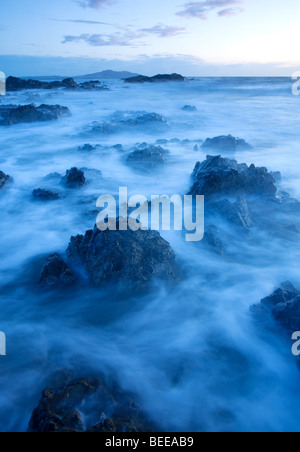 Chrurch Bay sull'Isola di Anglesey, Galles del Nord Foto Stock