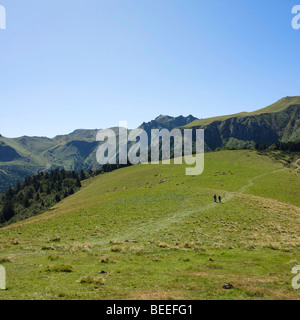 Massiccio del Sancy, Auvergne Francia, Europa Foto Stock