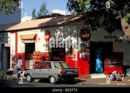 Elk149-1030 senegalese Dakar, scene di strada Foto Stock