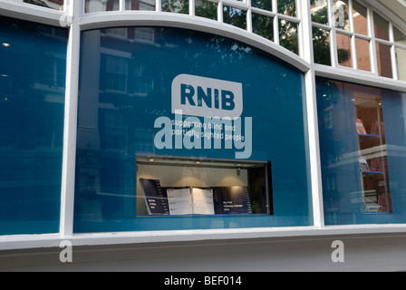 RNIB Istituto Nazionale Reale delle persone non vedenti in Judd Street, Londra Foto Stock