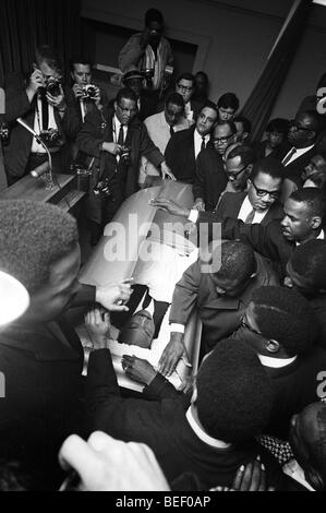 Apr 09, 1968; Atlanta, GA, Stati Uniti d'America; Martin Luther King Jr. 's funerale in Atlanta. Foto Stock