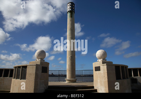 Commonwealth War Graves liverpool Memoriale Navale sul pier head waterfront liverpool merseyside regno unito Foto Stock