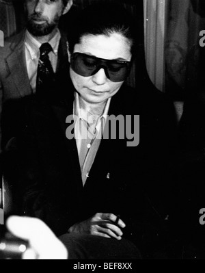 Artista Yoko Ono riceve onore per John Lennon Foto Stock