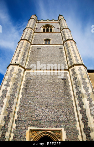 Chiesa Parrocchiale di Santa Maria di Dedham Essex Inghilterra Foto Stock