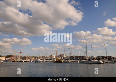 Nettuno Marina Ipswich Suffolk Foto Stock