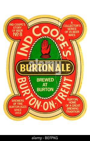 Ind coopers burton ale prodotta a burton burton on trent Foto Stock