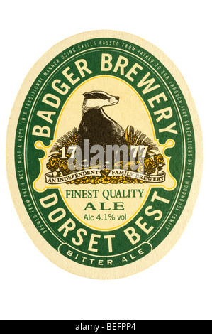 Badger la fabbrica di birra di qualità pregiata ale dorset migliori Foto Stock