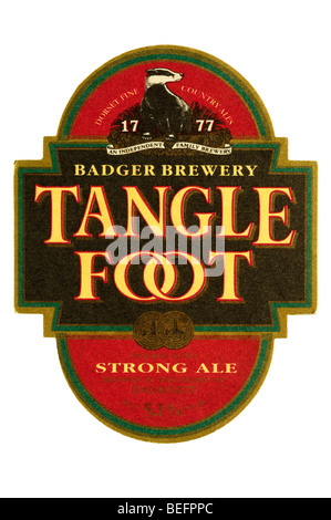 Badger brewery groviglio piedi strong ale Foto Stock