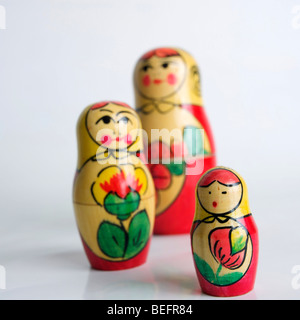 Bambole russe Foto Stock