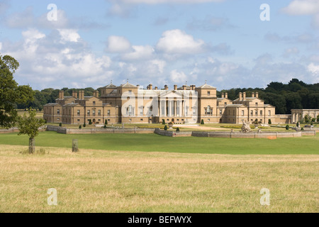 Holkham Hall,Norfolk, Inghilterra Foto Stock