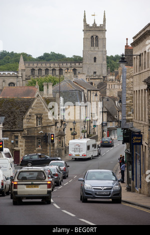 St Mary's Hill Stamford Lincolnshire Foto Stock