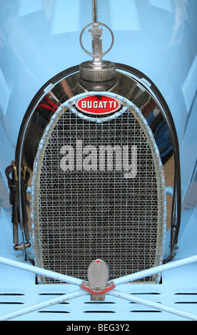 Bugatti 37A, 1926. Dettaglio del radiatore gill. Foto Stock
