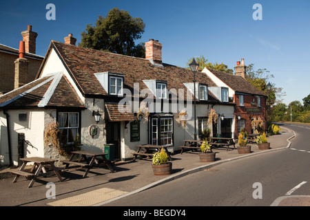 Inghilterra, Cambridgeshire, Fenstanton village green, King William IV public house Foto Stock