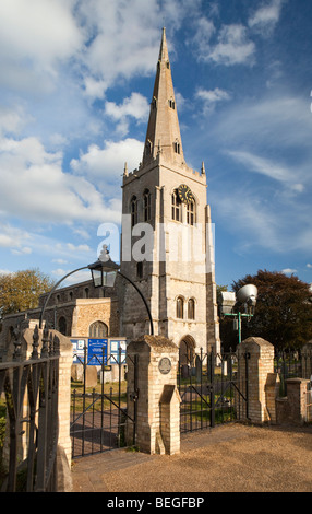 Inghilterra, Cambridgeshire, Godmanchester, Chiesa Parrocchiale di Santa Maria Vergine Foto Stock