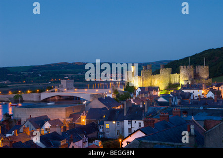 Conwy, Gwynedd, Wales, Regno Unito, Europa. Foto Stock