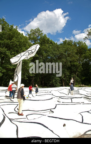 Jardin d' émail al museo Kröller-Müller Foto Stock