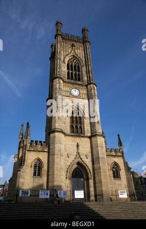 Chiesa di San Luca conosciuto localmente come bombardata dalla chiesa nel centro di Liverpool Merseyside England Regno Unito Foto Stock