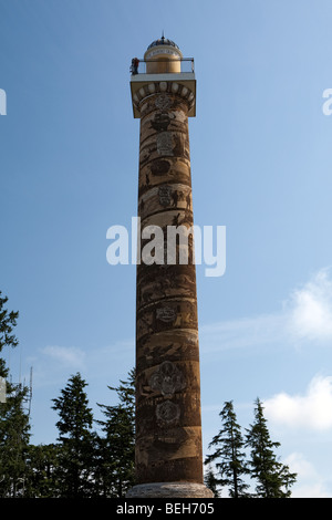 Colonna di Astoria, Coxcomb Hill, Oregon, Stati Uniti d'America Foto Stock