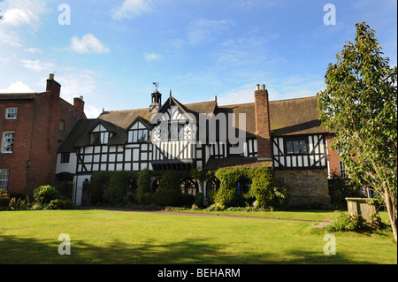 La Guildhall a Much Wenlock in Shropshire England Regno Unito Foto Stock