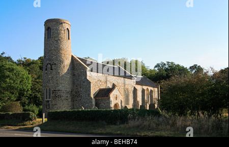 Chiesa di San Lorenzo a Beeston St Lawrence, Norfolk, Inghilterra, Regno Unito. Foto Stock