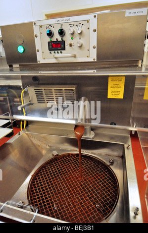 Macchina di cioccolato Foto Stock