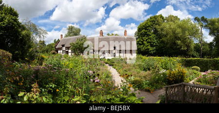 Anne Hathaway's Cottage, Shottery, Stratford Upon Avon, Warwickshire UK - Anne era la moglie di William Shakespeare. Foto Stock