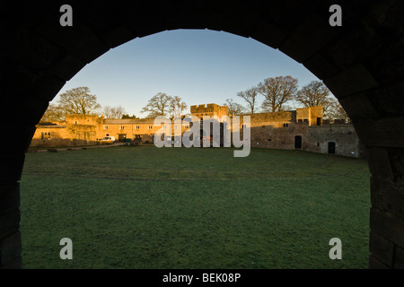 Brougham Hall, vicino a Penrith, Cumbria, England, Regno Unito Foto Stock