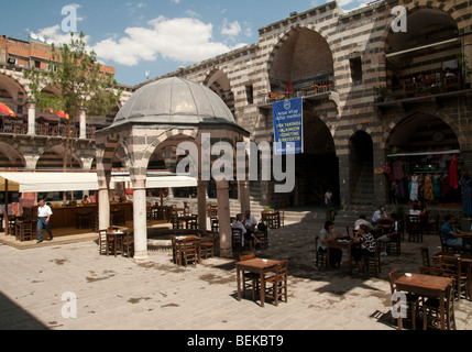 Cantiere di Grand Kervansaray Hotel a Diyarbakir, Turchia Foto Stock