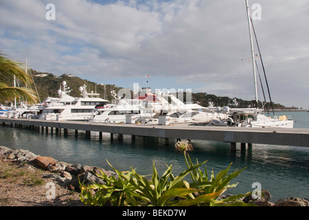 Barche Yacht Haven Grande - Charlotte Amalie, USVI Foto Stock