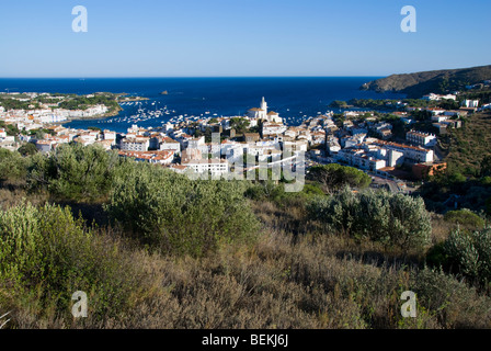 Cadaques, Alt Emporda .Costa Brava. La provincia di Girona. Catalonia.Spagna . Foto Stock