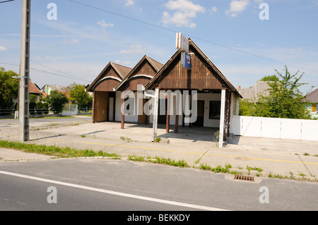 Strada shop / area di sosta in Ungheria orientale Foto Stock