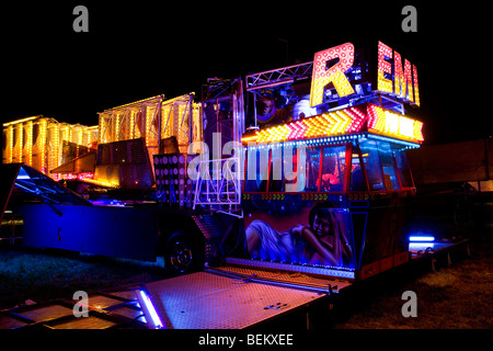 Imballare il Remix Ride. Midsummer Fair, Cambridge la chiusura Foto Stock